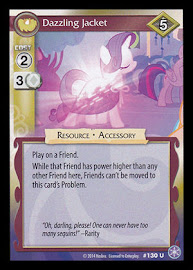 My Little Pony Dazzling Jacket The Crystal Games CCG Card