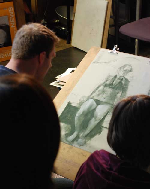 Sterling Hundley Figure Drawing Demo LIFE NEEDS ART