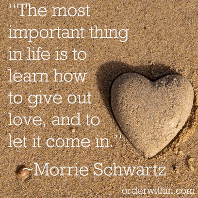 learn to give love