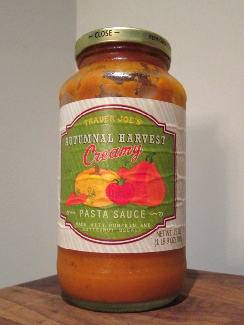 Trader Joe's Is The Best Autumnal Harvest Creamy Pasta Sauce