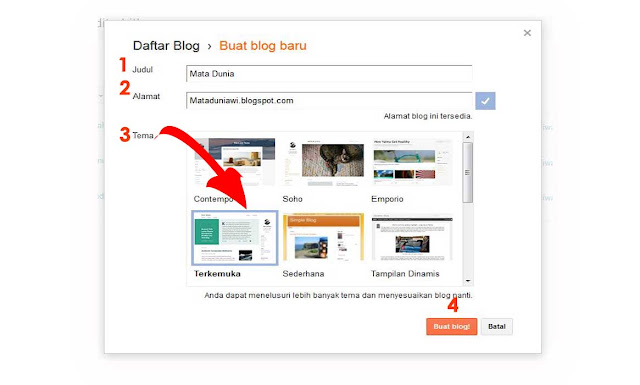 Cara buat blog sendiri di Google Cara buat blog sendiri di google -Dihaimoma