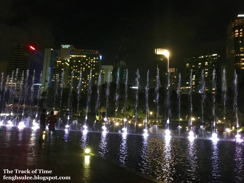 KLCC Lake Symphony Water Fountain Show The Track of Time