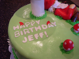 Custom Party Themes: "Gnome" Cake Quite Like This One