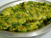 Fritada de Couve-Flor com Espinafre Fritada de Couve-Flor com Espinafre (vegana)