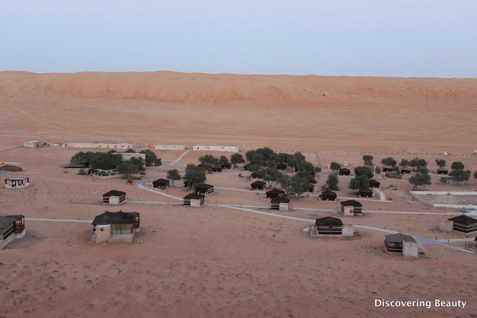 1000 nights camp oman birds eye view