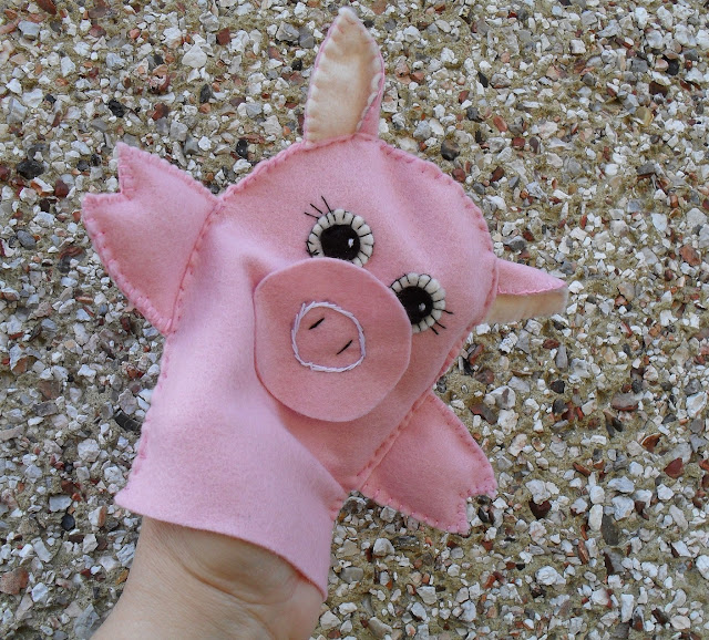 Custom Golf headcovers and puppets How to make PIG Hand Puppet