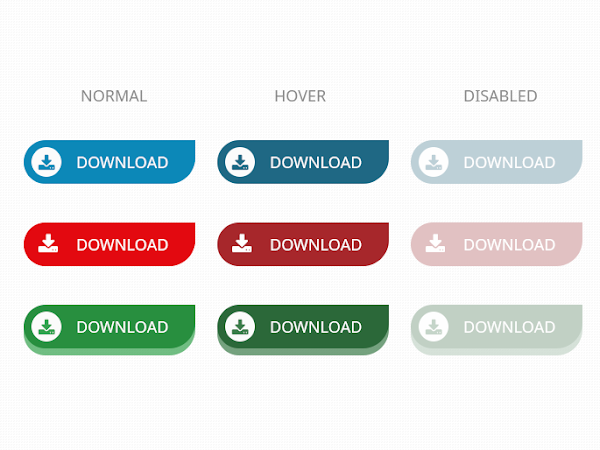 Free Download Buttons PSD Free Download Buttons PSD
