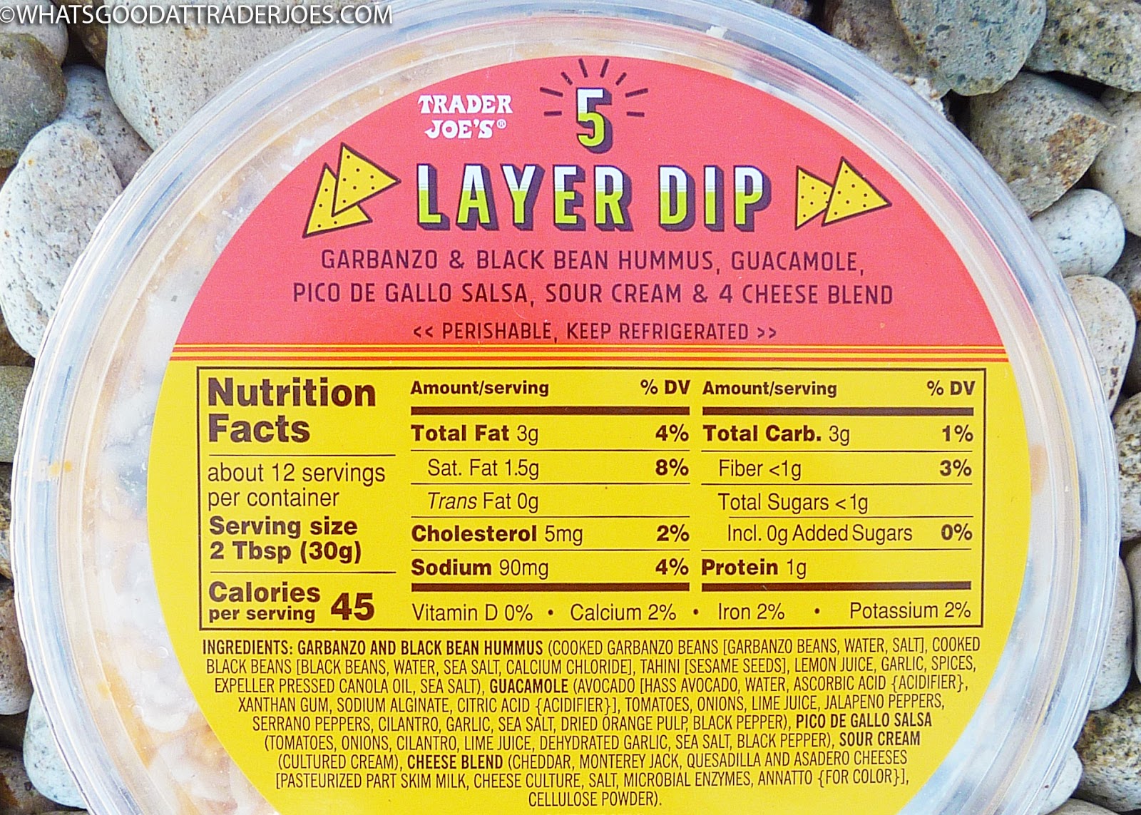 Image result for seven layer dip trader joe's