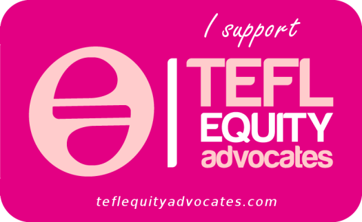 I support TEFL EQUITY advocates