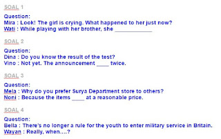 Contoh Soal Passive Verbs Asep Respati