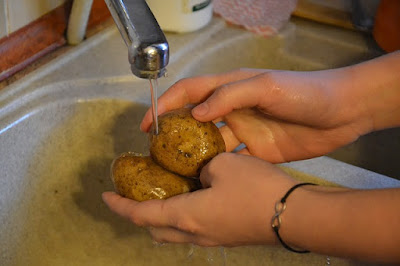 Patatas al horno con pimentón