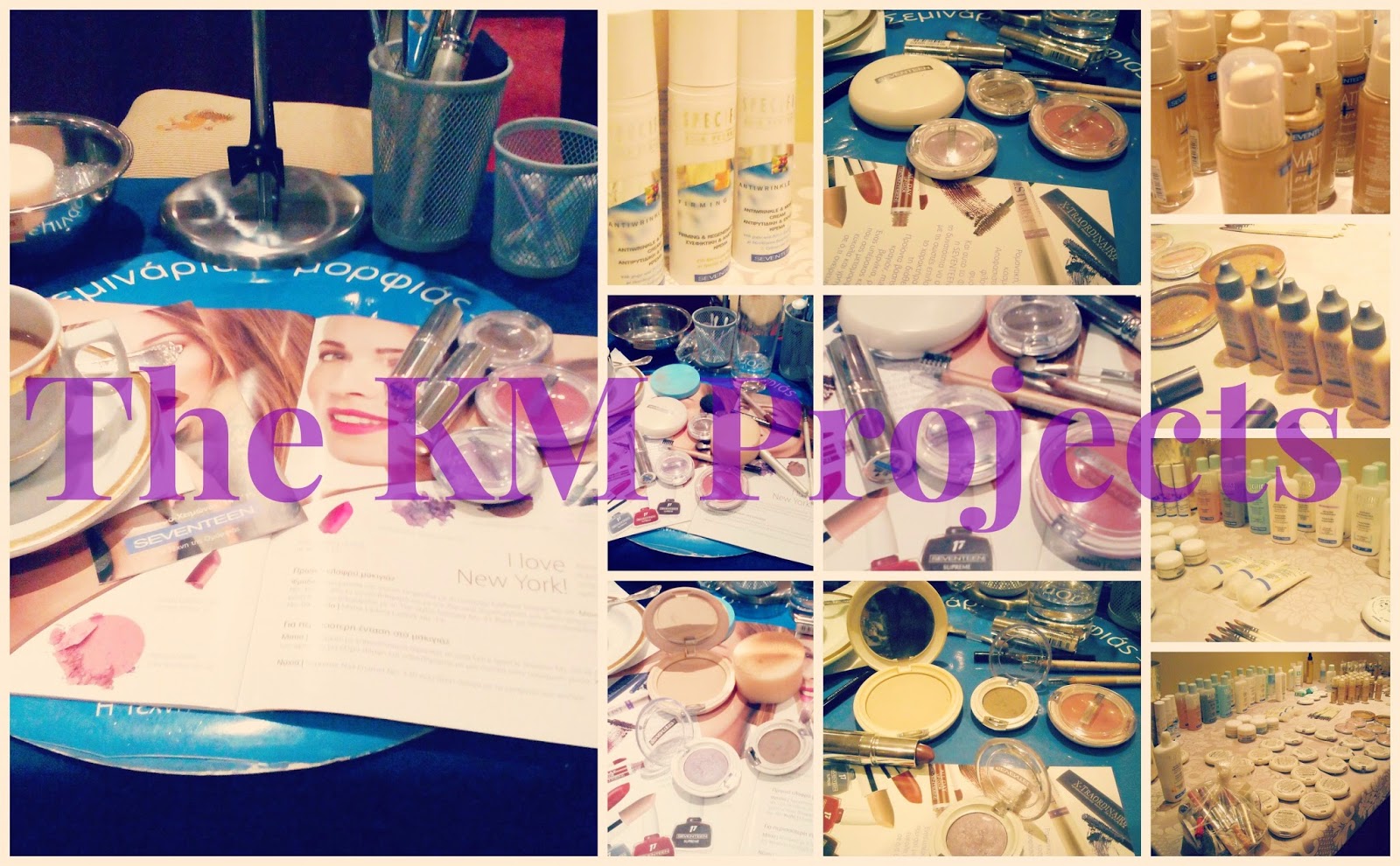Seventeen Cosmetics makeup seminar