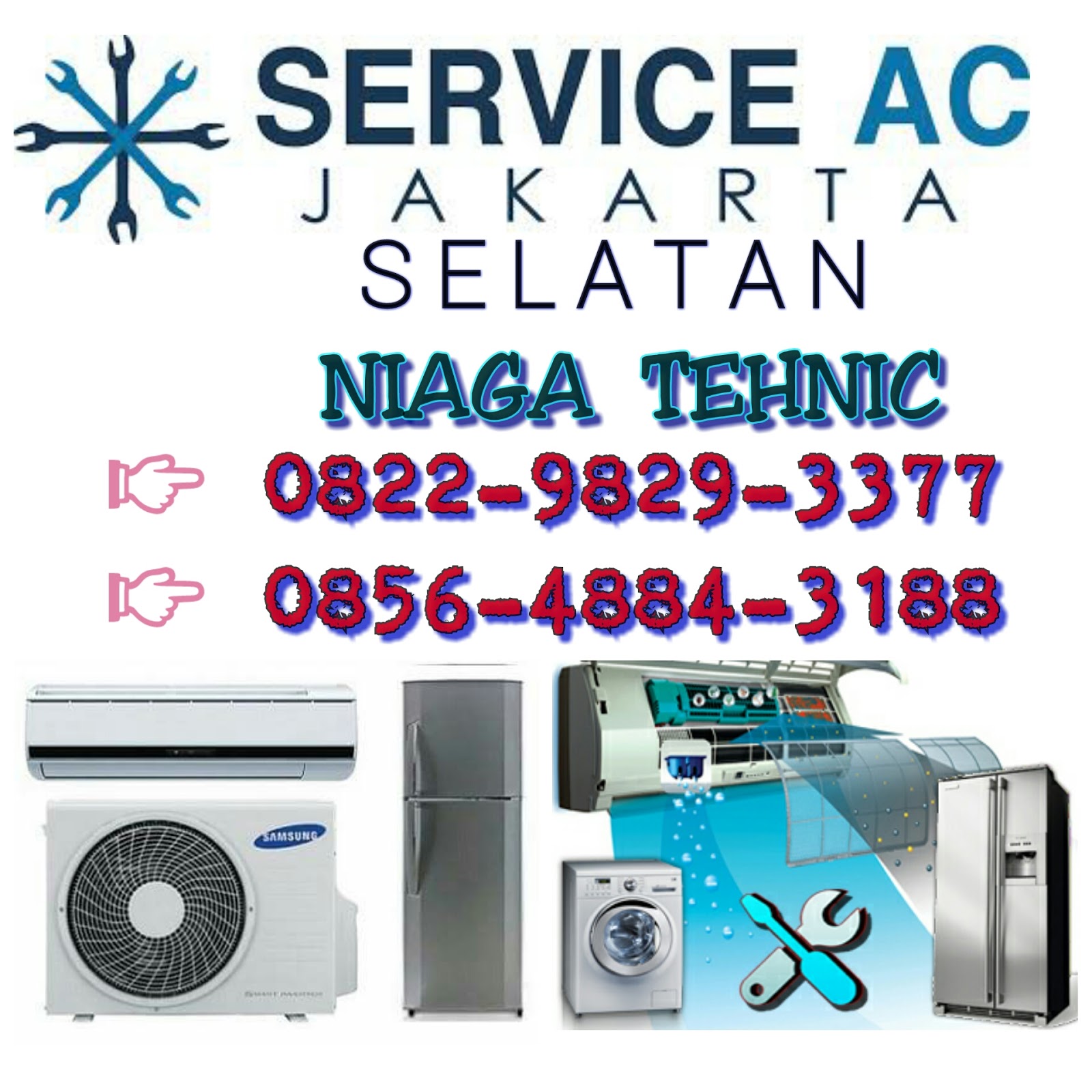Contoh Kartu Nama Jasa Service Ac Terbaik