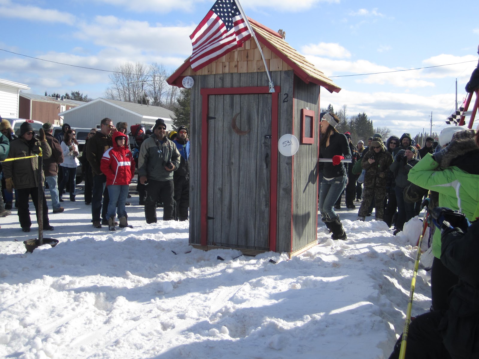 Peninsula Detail Trenary Outhouse Races