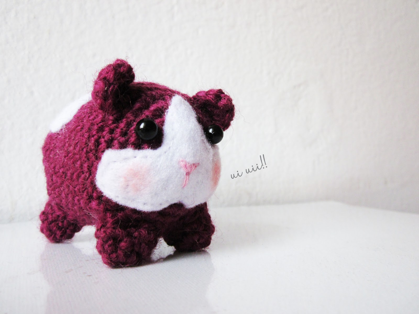 Amigurumi guinea pig free crochet pattern The Sun and the Turtle