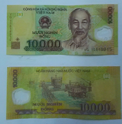 1万ドン(10.000vnd)ベトナムの紙幣 1万ドン(10.000vnd)ベトナムの紙幣