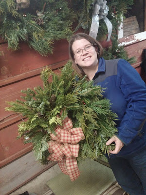 Girls Night Out Christmas Edition - Carlson Tree Farm Wreath Workshop, Coulter, Iowa