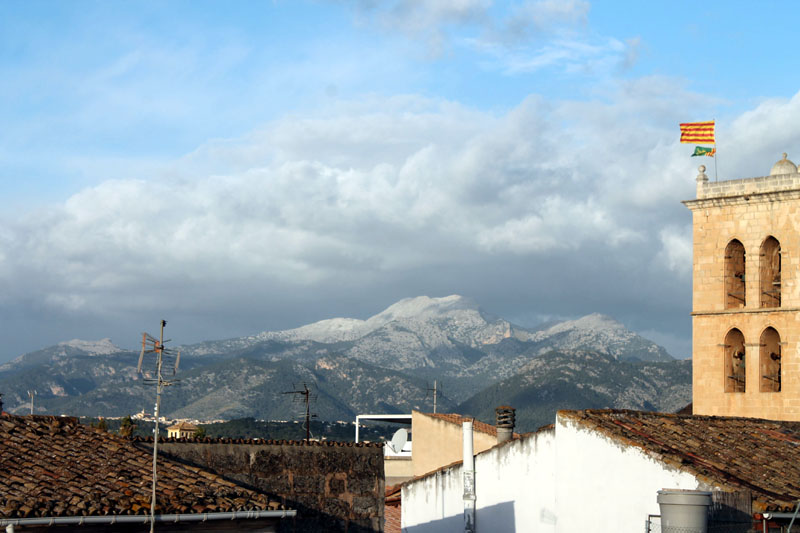 Neve a Maiorca, 10 gennaio 2019