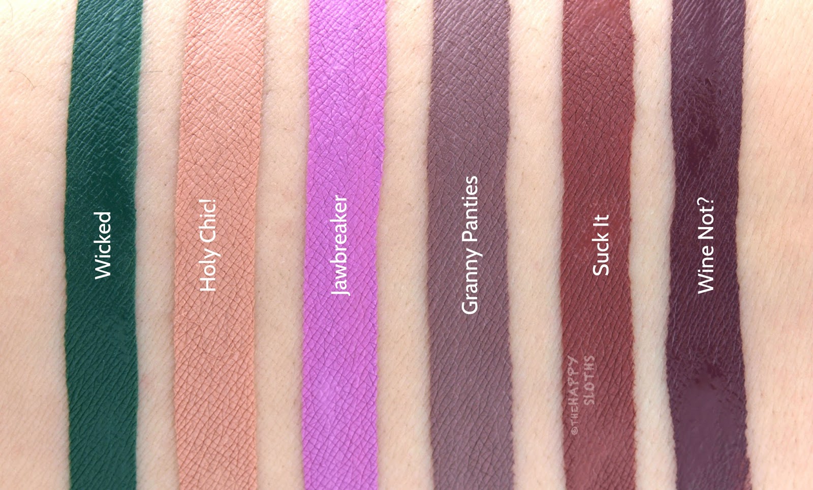 NEW SHADES, Too Faced Melted Matte Liquified Matte Long Wear Lipstick:  Review and Swatches