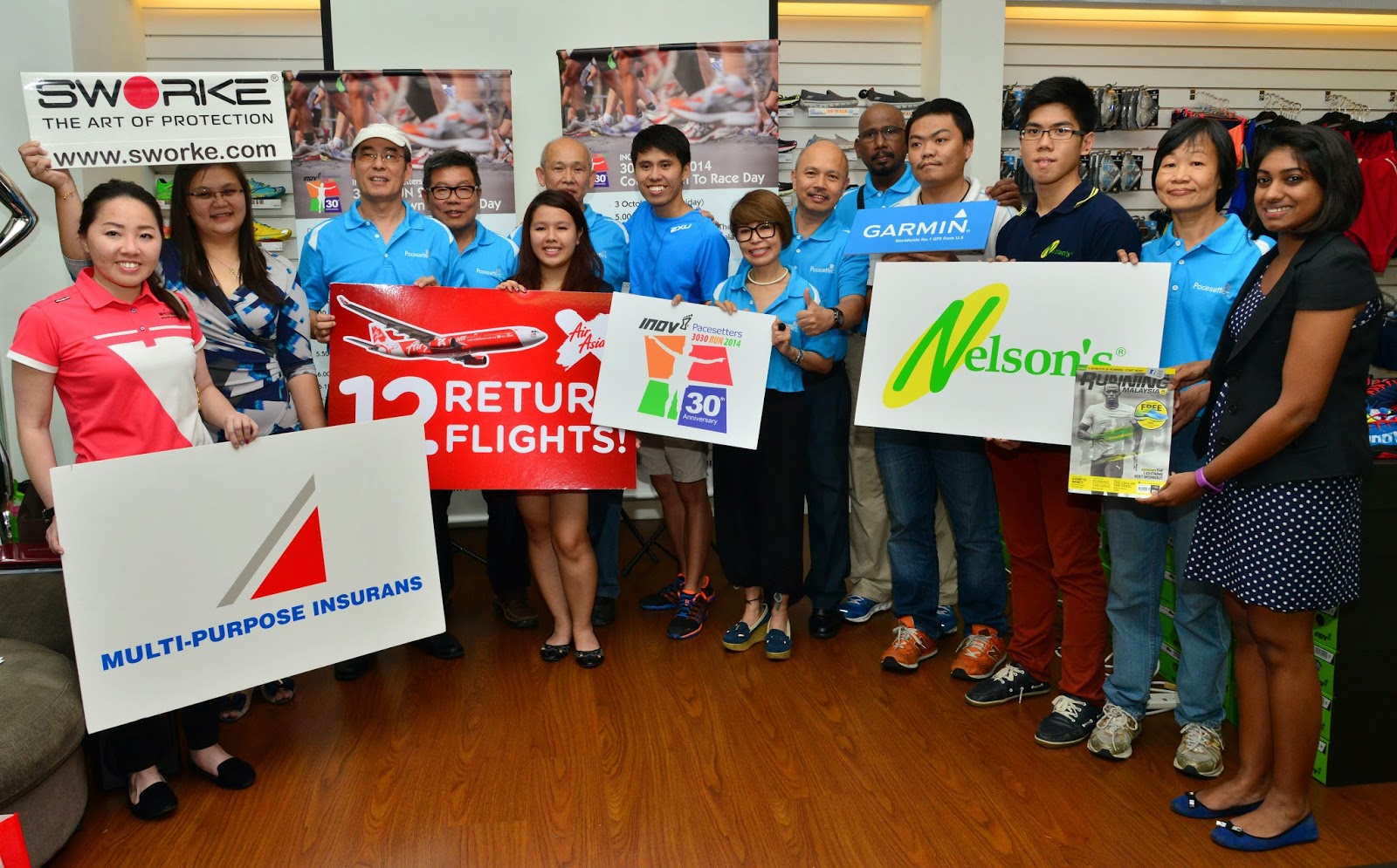 Pacesetters Athletic Club AirAsia X sponsorship valued at RM35,760