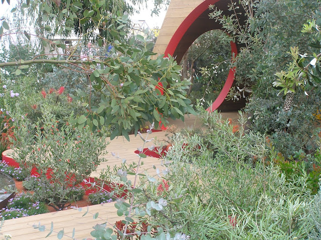 Hampton Court Flower Show 2014 Essence of Australia ogród pokazowy