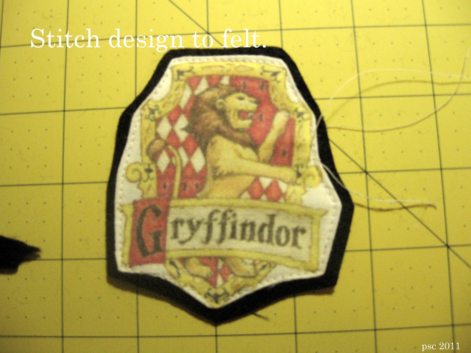 Pickup Some Creativity Printed Fabric Patch Tutorial