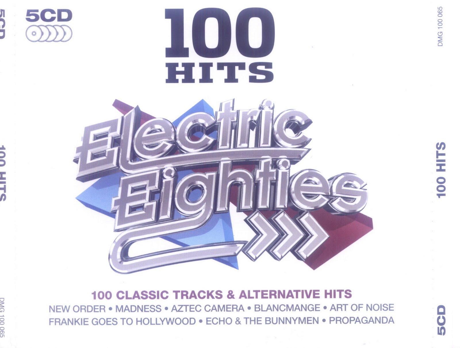 Música Para Pen Drive 100 Hits Electric 80s (2011) 5 Cd's