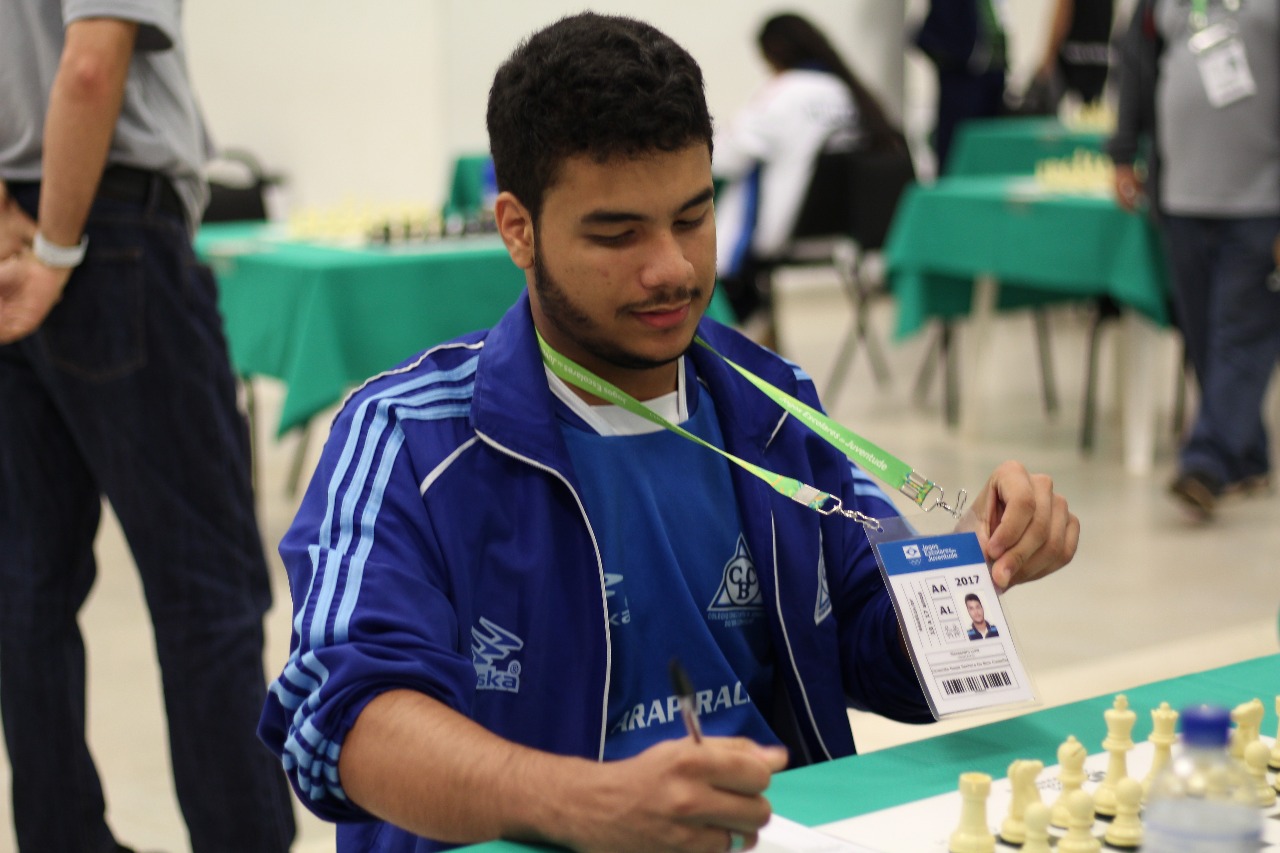 Enxadrista conquista medalha de prata no Brasileiro Escolar