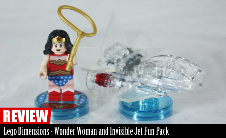 perfil linda Forzado Randomly Random: [Toy Review] WONDER WOMAN AND INVISIBLE JET - Lego  Dimensions Fun Pack