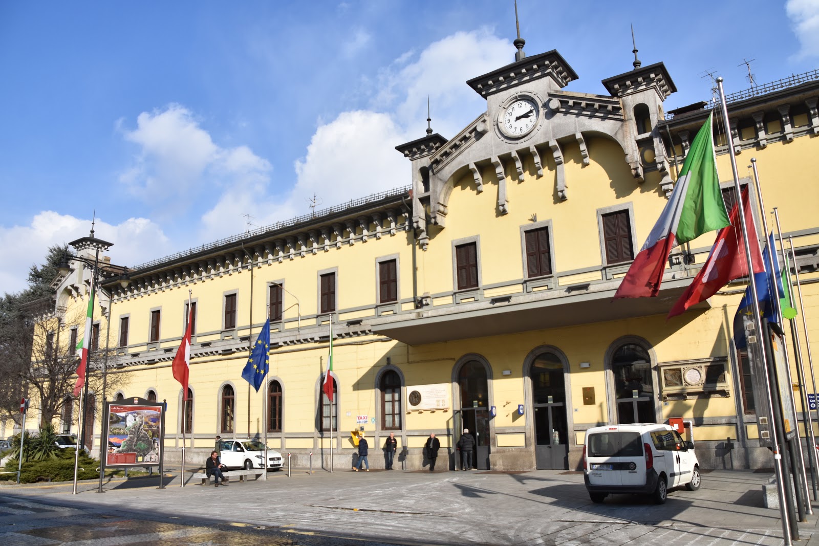 Trains and other things Milan, Domodossola, Brig