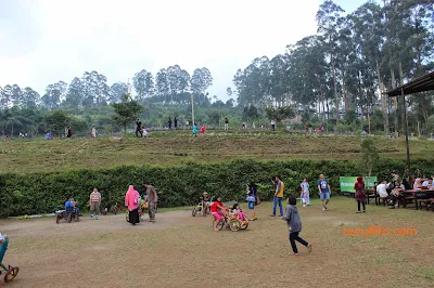 Area Bermain di Dusun Bambu Lembang