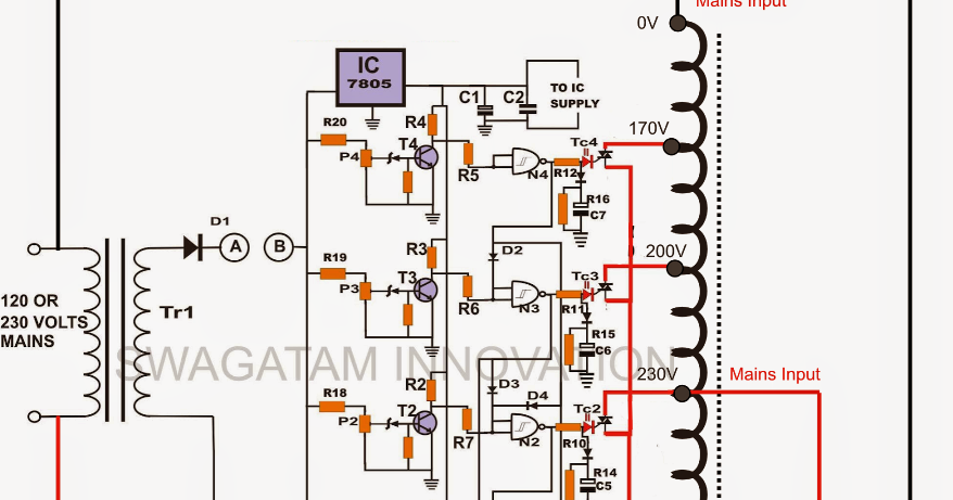 V Guard Voltage Stabilizer Circuit Diagram - Complete Wiring Schemas