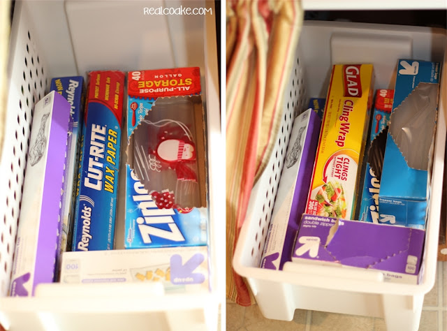 Great under the sink organizing tips! Super simple ideas to do in my own house...love it! #Organizing #Tips #RealCoake