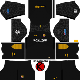 UEFA Champions League 2017-18 Barcelona Kits