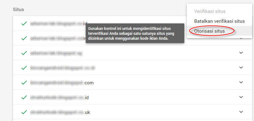 Otorisasi Situs dan Tampilan Halaman AdSense 2018: Panduan Lengkap untuk Pemula