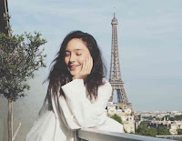 Foto Tatjana Saphira merem melek walpaper