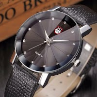 Men Luxury Stainless Steel Quartz Military Sport Leather Analog Date Wrist Watch Men Luxury Stainless Steel Quartz Military Sport Leather Analog Date Wrist Watch