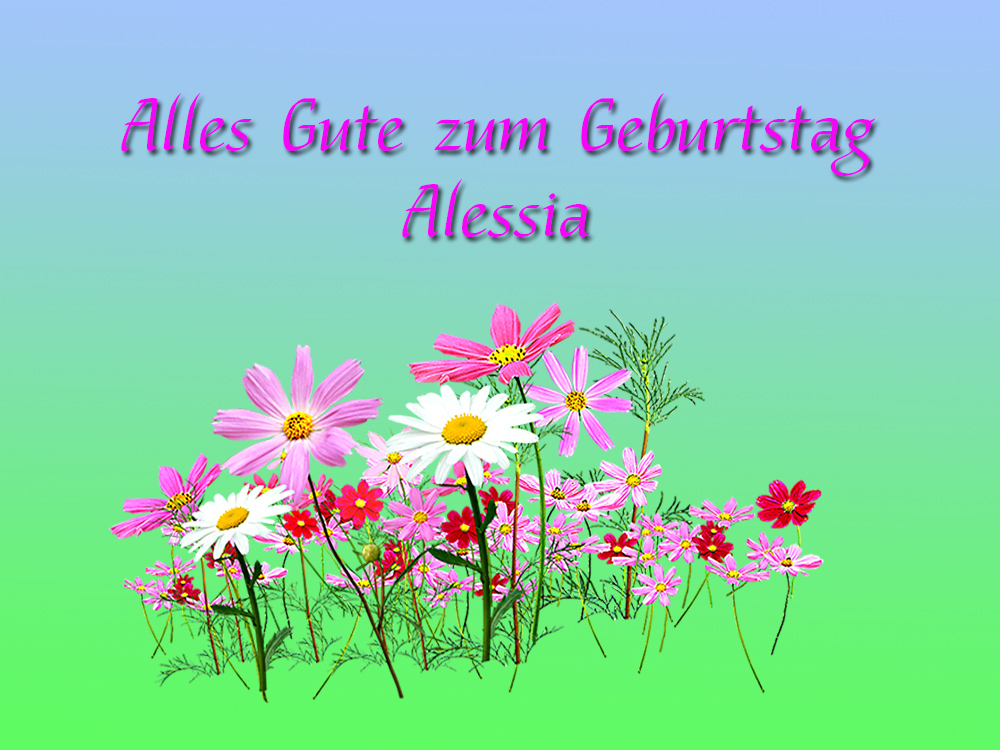 Alles Gute Zum Geburtstag! Alles Gute Zum Geburtstag!