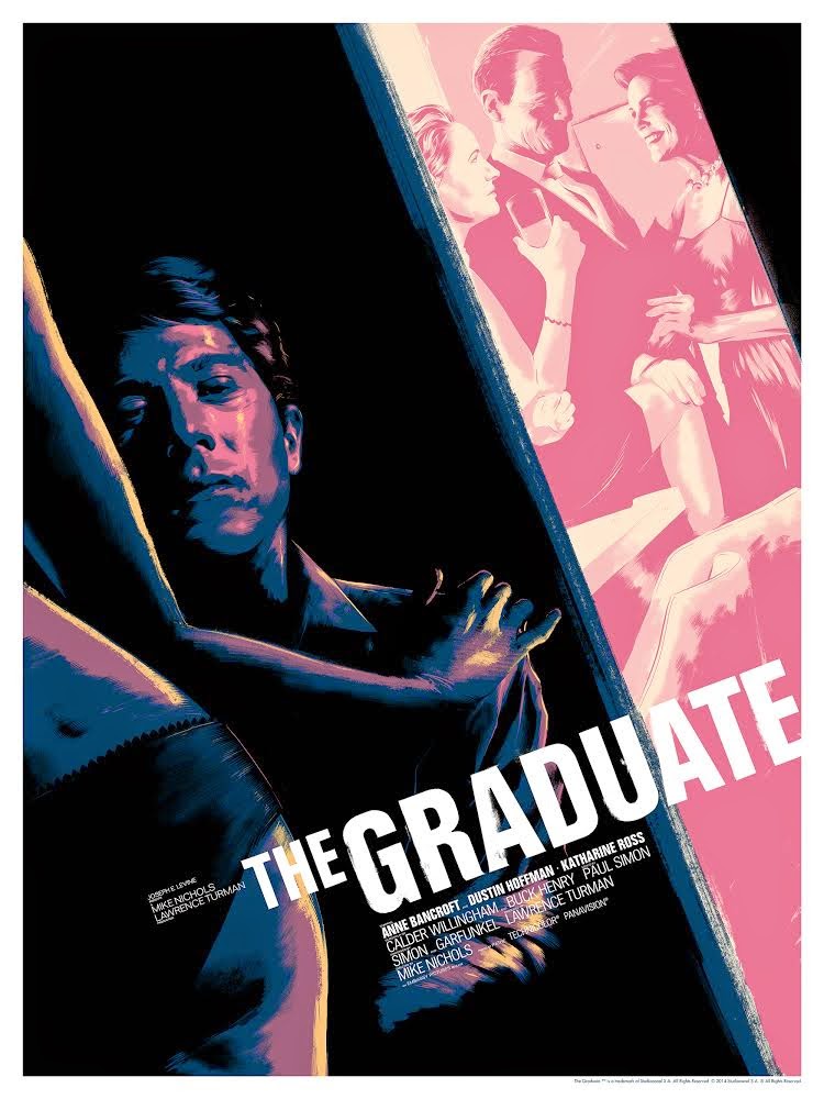 The Graduate Standard Edition Screen Print by Matt Taylor