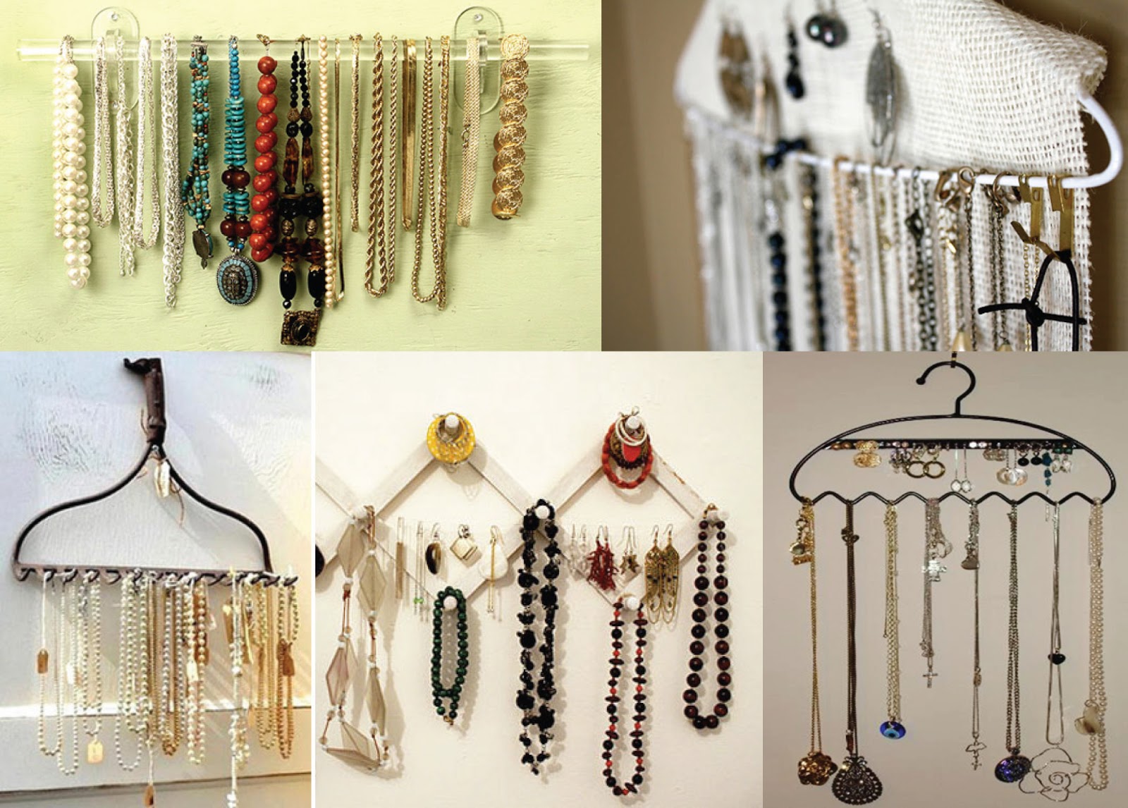 вешалка для украшений из дерева