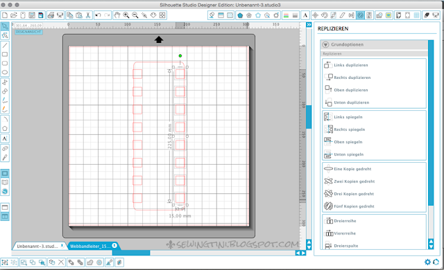 Tinis Plotter Tutorials - Folge 12 - Webbandleiter