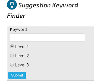 Suggestion Keyword Finder Tool
