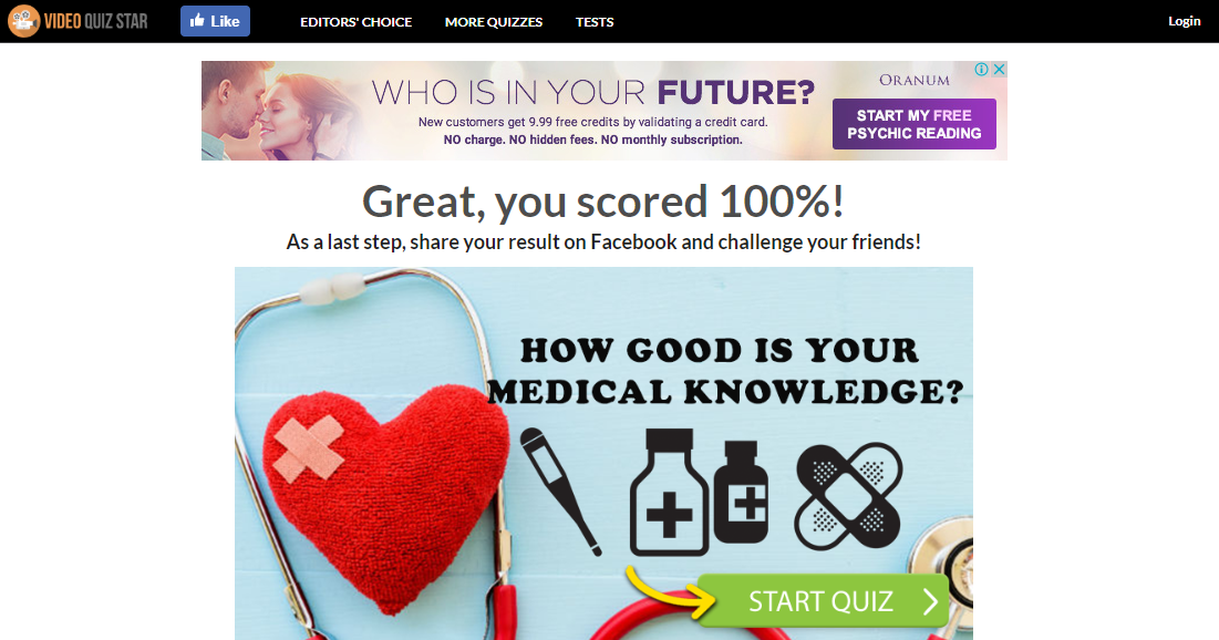 How Good is your Medical Knowledge Quiz Answers 100 Scored Video