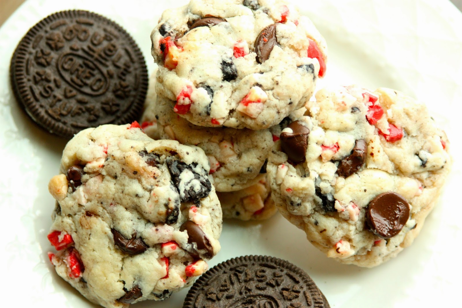 My Recipe Box Oreo Peppermint Crunch Cookies
