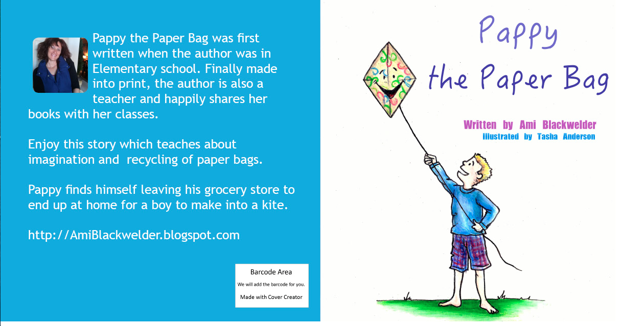 CLICK TO BUY (NEW) 8.5 by 8.5 full color version of Pappy the Paper Bag