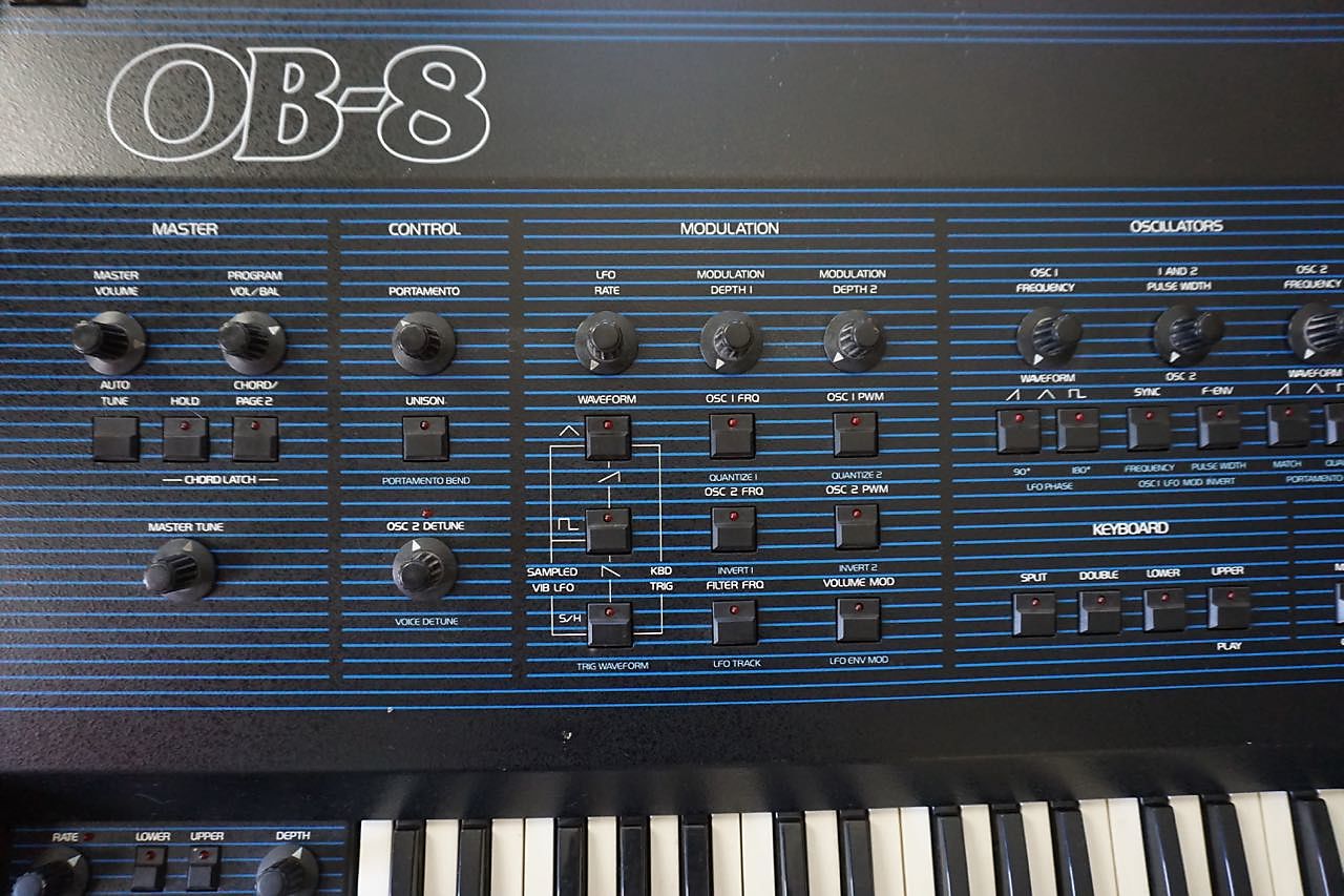 MATRIXSYNTH: Oberheim OB-8 with MIDI