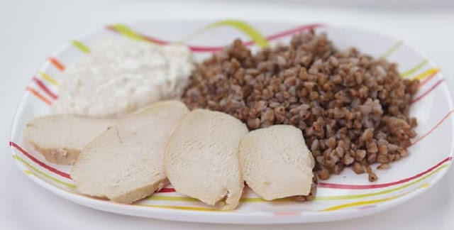 Блюдо из гречки с куриной грудкой Похудеть на гречке и курице