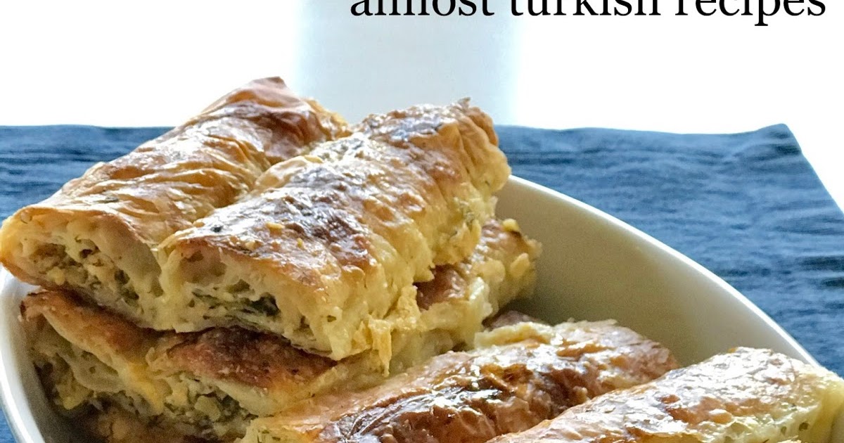 Almost Turkish Recipes Zucchini Börek (Kabak Böreği)