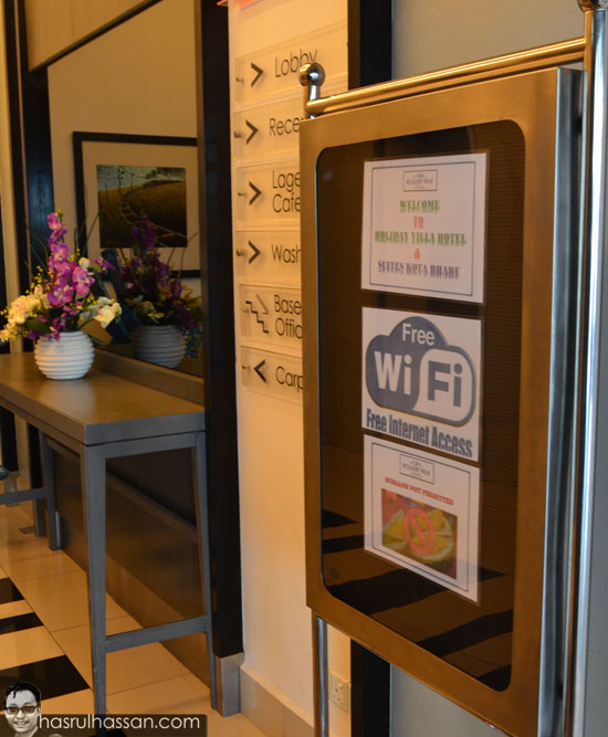 Kemudahan wifi holiday villa kota bharu
