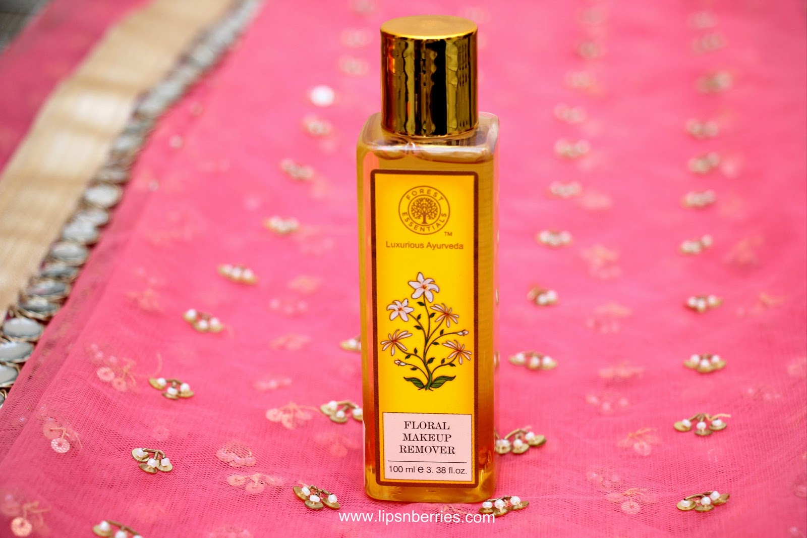 Forest Essentials Floral Makeup Remover Review LIPS n BERRIES